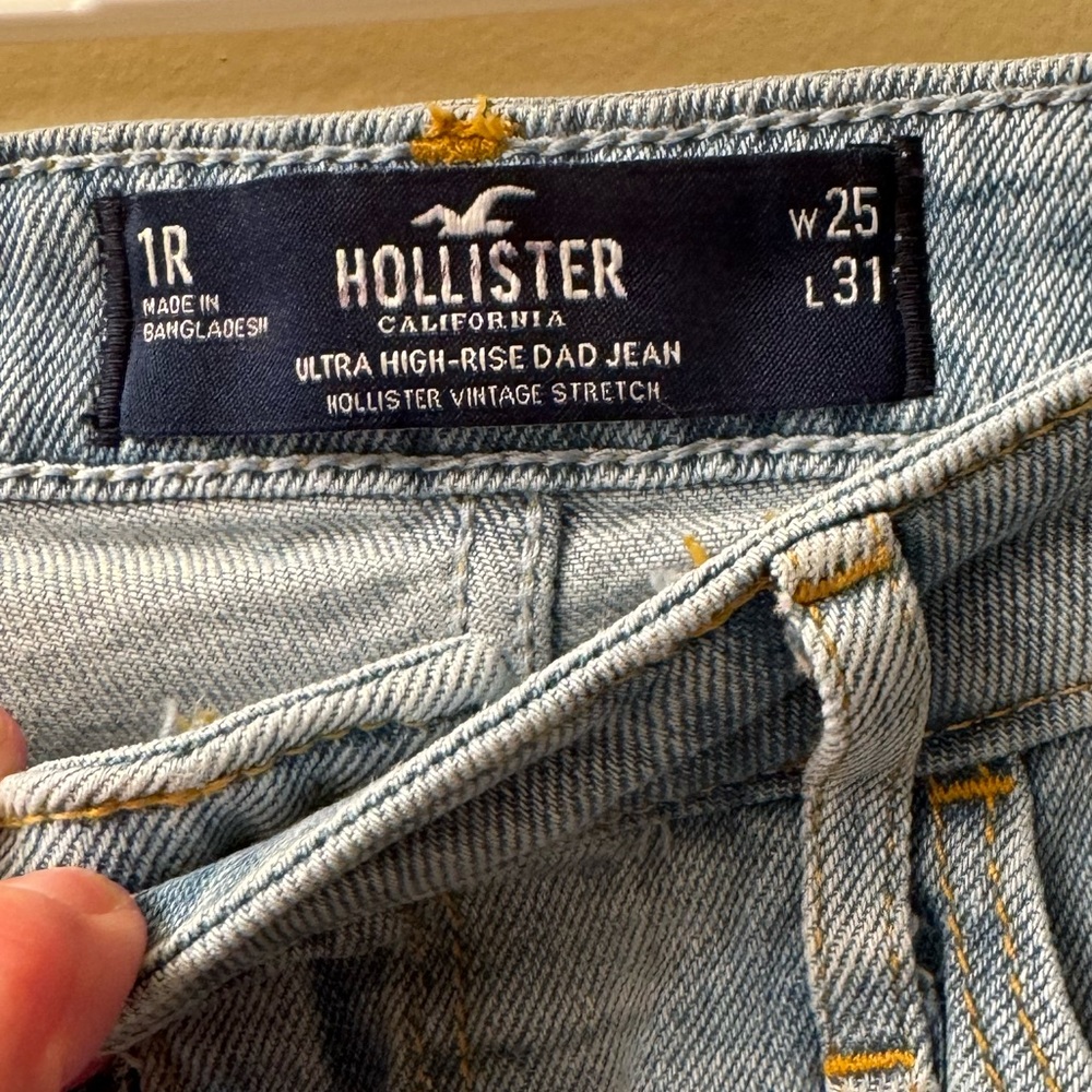Hollister dad jeans